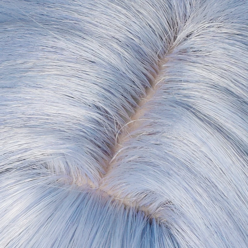 HSR Robin parrucca Cosplay 96cm lunga azzurro colore misto parrucche sfumate capelli sintetici resistenti al calore Halloween