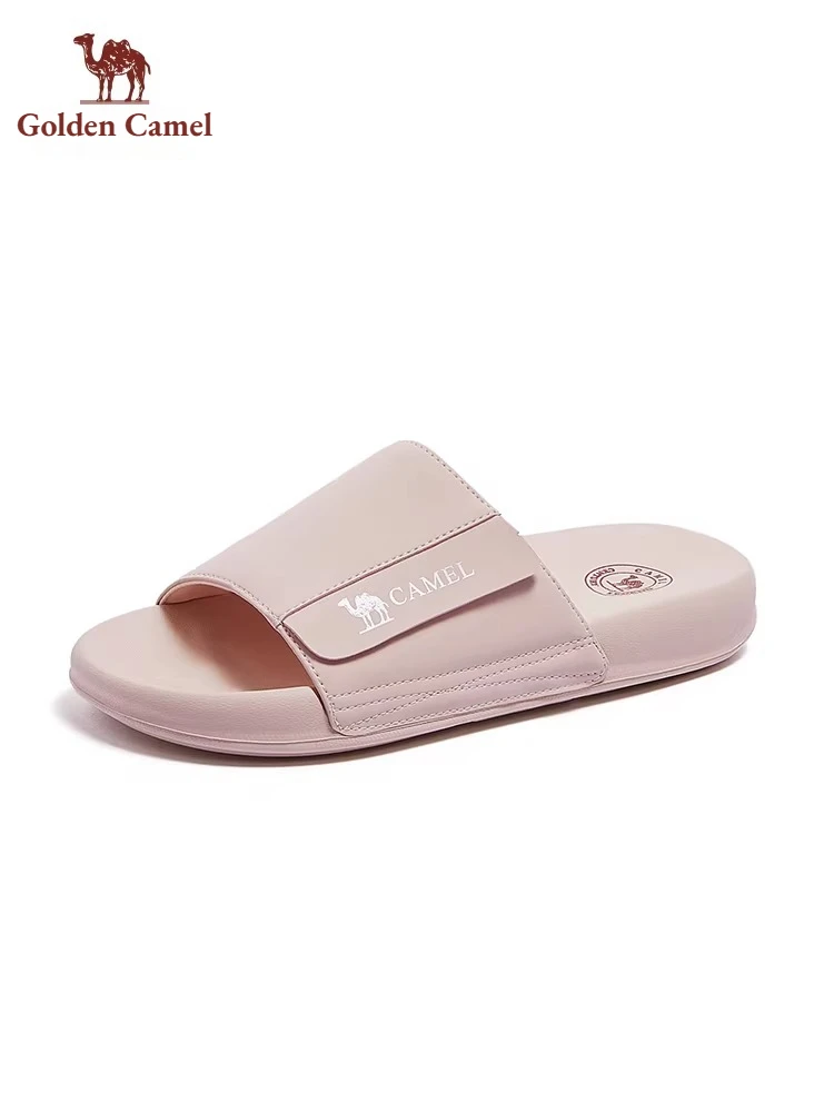 

Golden Camel Women's Classic Simple Design Flats Sandals 2026 Spring Summer Soft Sole Comfortable Slippers for Beach Home Walk