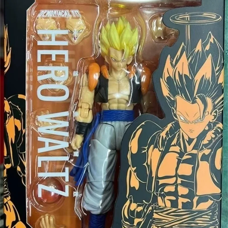 

2025 Demoniacal Fit Gogeta Figure Dragon Ball Z Super Saiyan Blue Hero Waltz Gogeta The Supreme Dance Anime Figure Toys Gifts