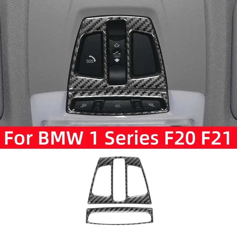 

Carbon Fiber for BMW F30 F20 F34 F46 X5 F15 X6 F16 X1 F48 Interior Accessories Car Reading Light Panel Trim Frame Decor Stickers