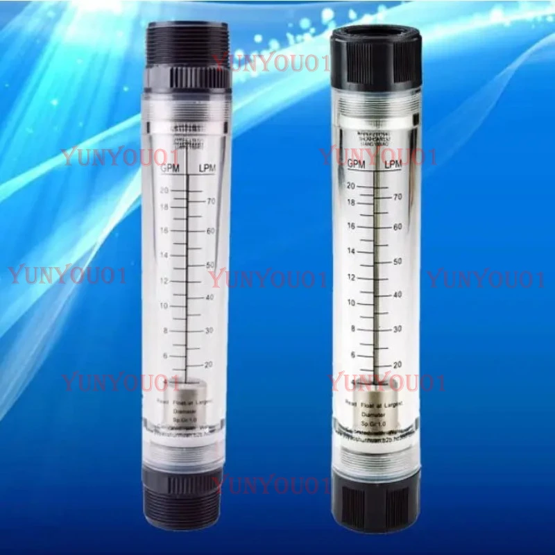 

25G Water Flowmeter with 1-inch Inner Wire Pipeline Type 1-10GPM 2-20GPM 5-30GPM 4-40GPM