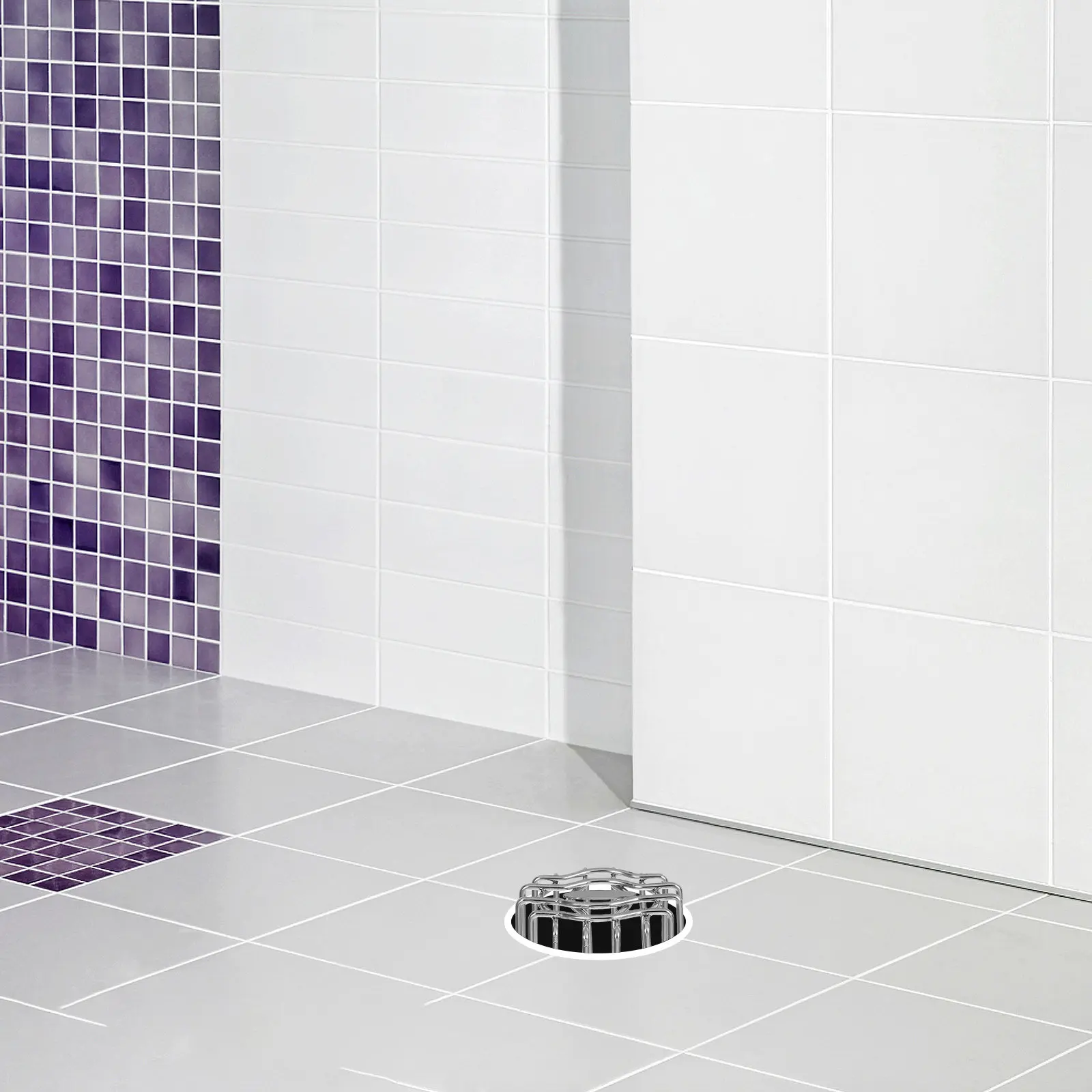 Stainless Steel Shower Drain Filter High Efficiency Hair Catcher Easy Install Bathroom Floor Protector Prevents Clogs Strainer