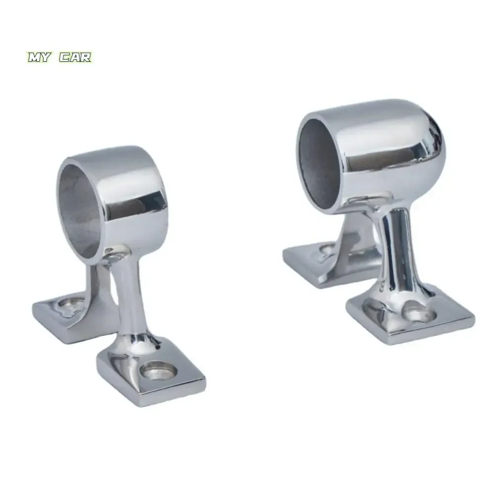 

Стабильный кронштейн для перил из нержавеющей стали, 25 мм, центральный/конец, фитинг для поручня для лодки, опора 90 ° Корабль детали перила