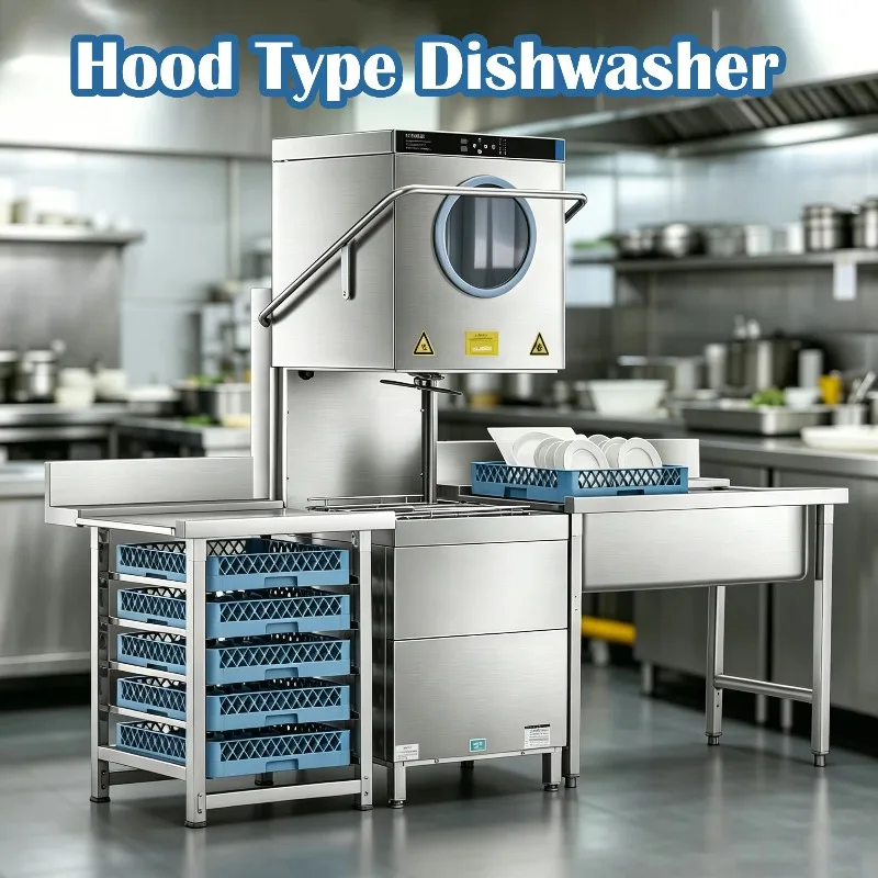 Intelligent Automatic Hood Type Dish Washing Washer Machine Commercial Smart Dishwashers Restaurant