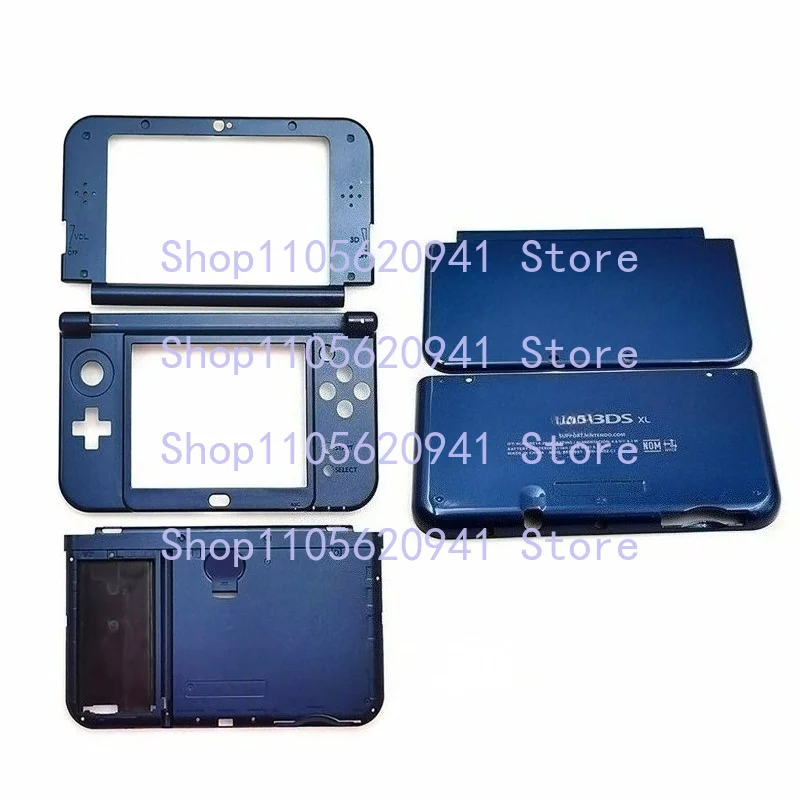 GG Replacement Housing Shell Case Battery Cover Top Bottom for Nintendo NEW 3DS XL view 2