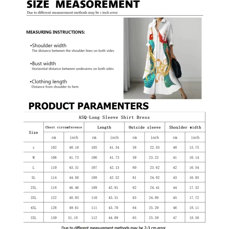 جديد الخريف أزياء الأزهار طباعة المرأة قميص اللباس التلبيب زر فستان طويل المرأة عارضة طويلة الأكمام فستان طويل أنيق #6