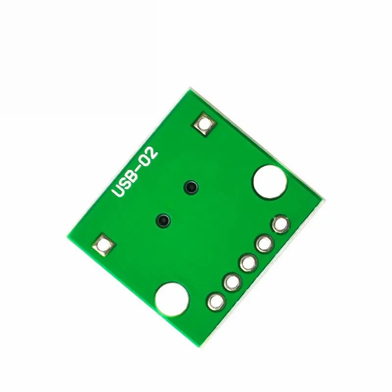 USB to DIP female header, MINI5P patch to 2.54mm straight insertion, soldered adapter board (U8)