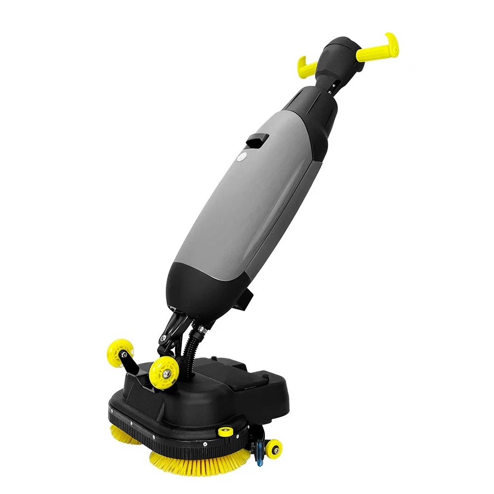 Small Wireless Scrubbing Floor Cleaning Machine Industrial Floor Scrubber