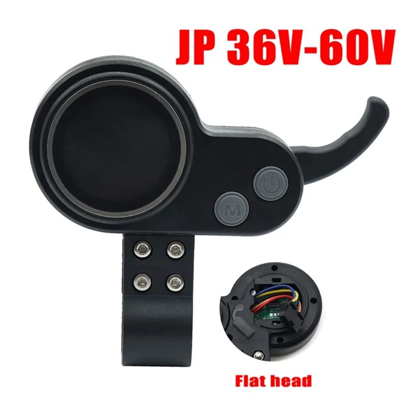 For JP Display 36V-60V Motor Brushless Controller LCD Display Panel Thumb Throttle for FLJ T11 T113 Electric Scooter,B