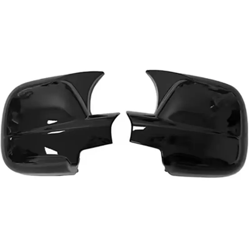 ABQB-Car Rearview Side Mirror Cover For Partner 2008-2012 Wing Cap Rear View Case Trim