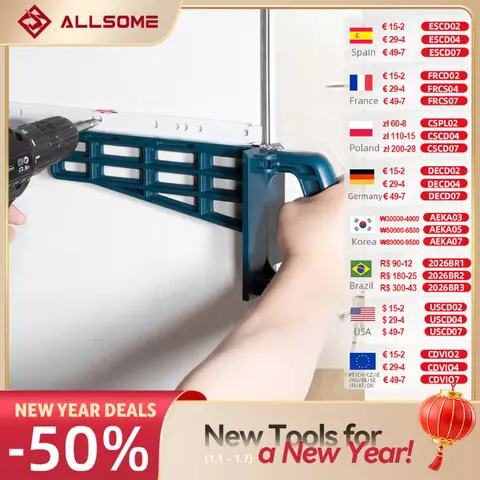 Magnetic Drawer Slide Jig Set for Cabinets Allsome