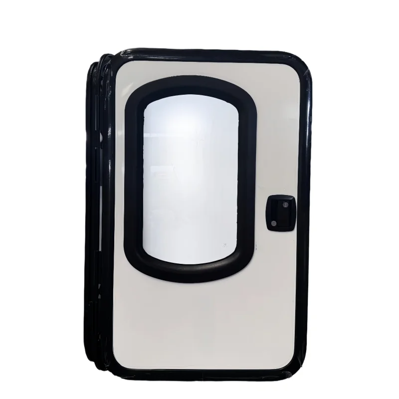 Four Round Corner Custom Size Pick-up Trailer Mini Trailer Teardrop Trailer Entrance Door 580x1000mm Custom Sizes