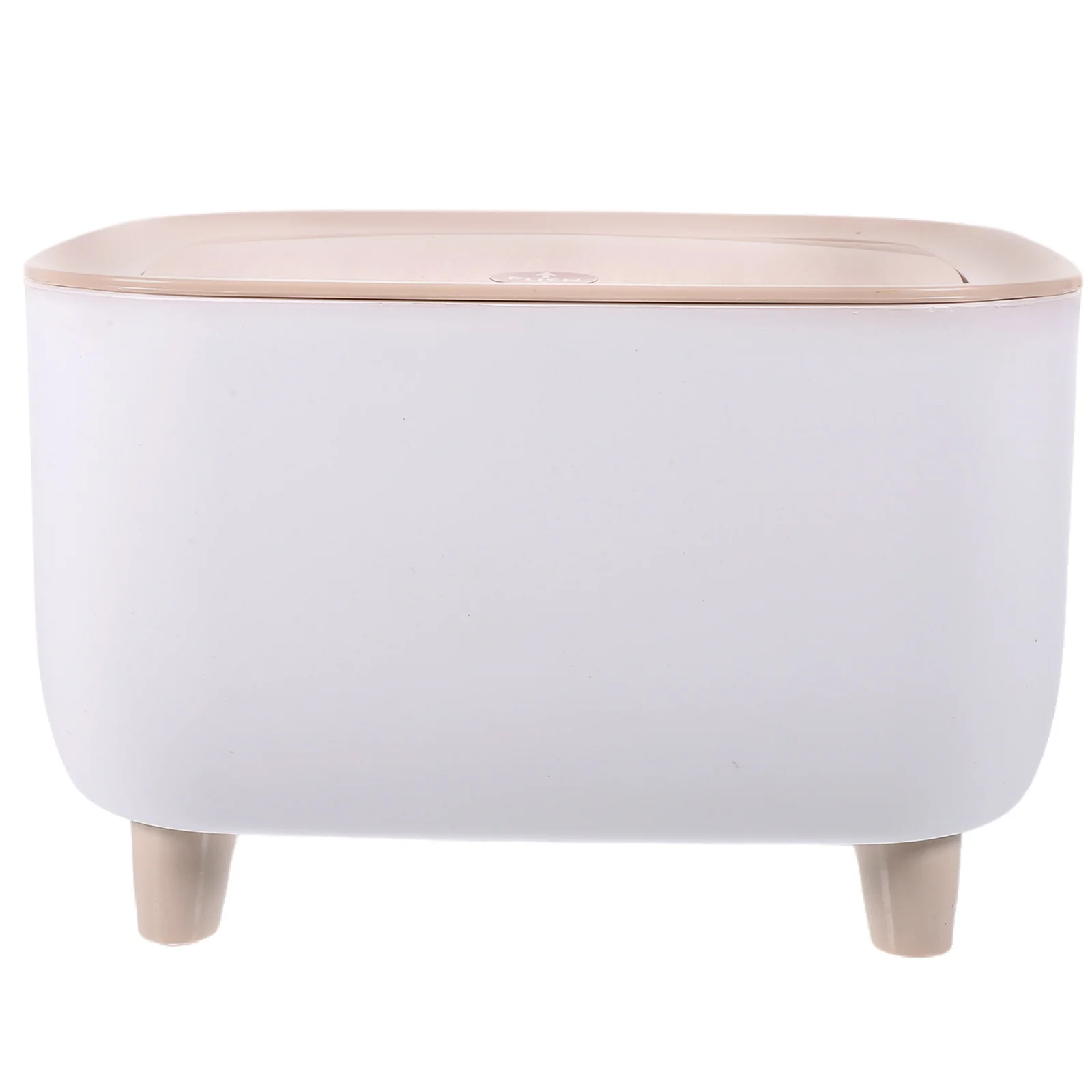 

Small Desktop Garbage Can 2L Plastic Sturdy Trash Bin for Home Office Kitchen Bathroom Waste Container Storage Basket