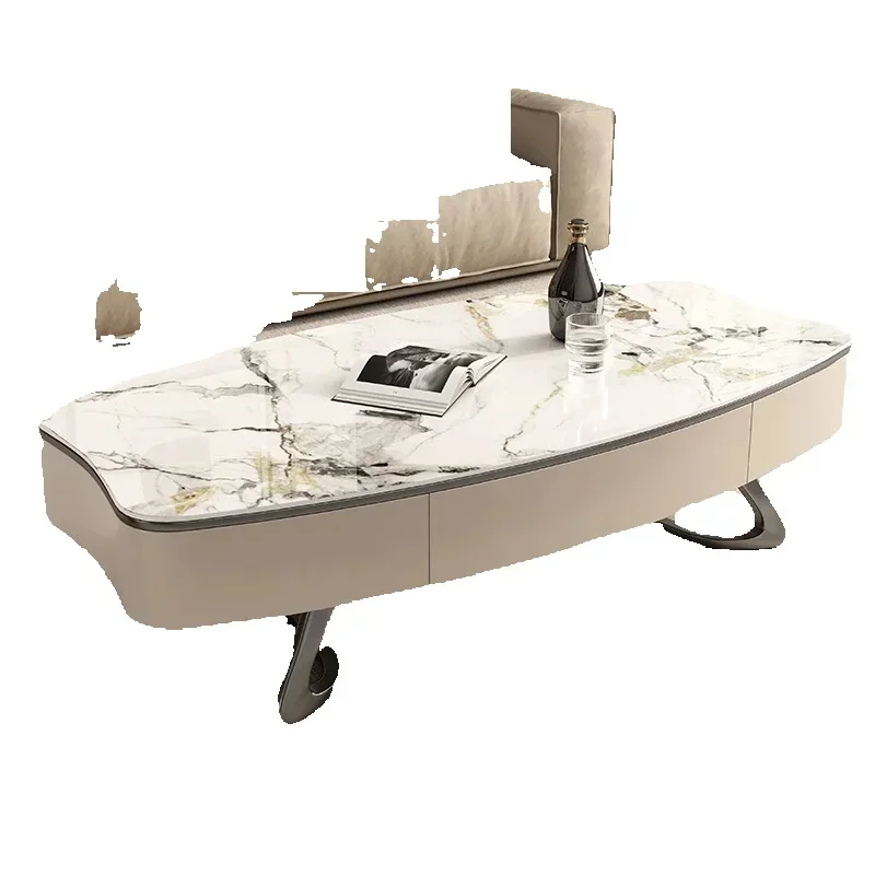 Italian Simple Coffee Table Delicacy Unique Modern Beauty Coffee Table European Portable Nordic Terrace Meubles Trendy Furniture