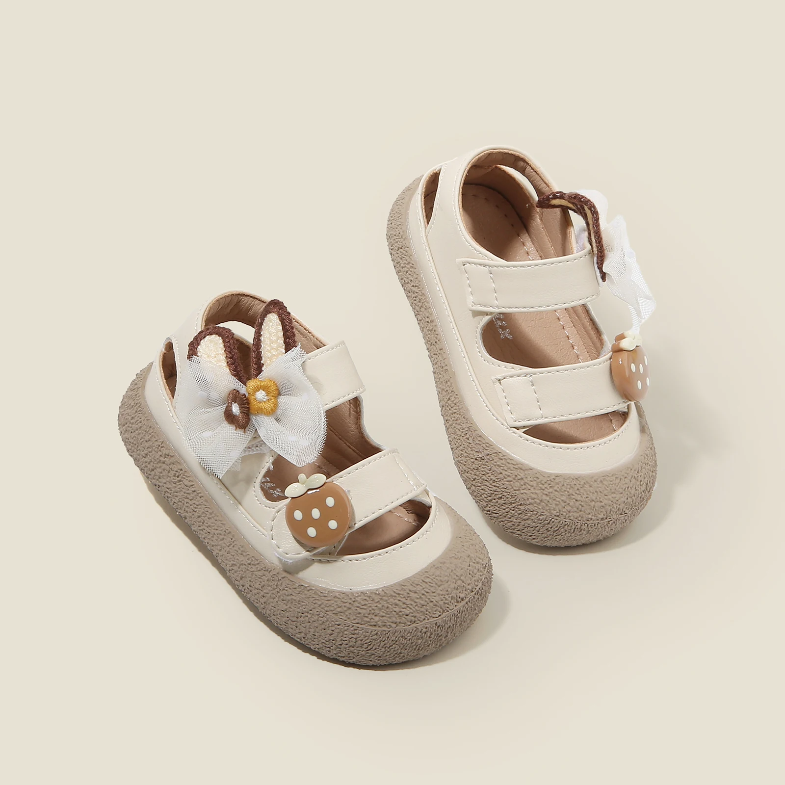 

Baby Toddler Toddler Shoes Baby Children Small Leather Shoes Girls Princess Wind Sandals Summer Fashion Baby Shoes 10 To36month