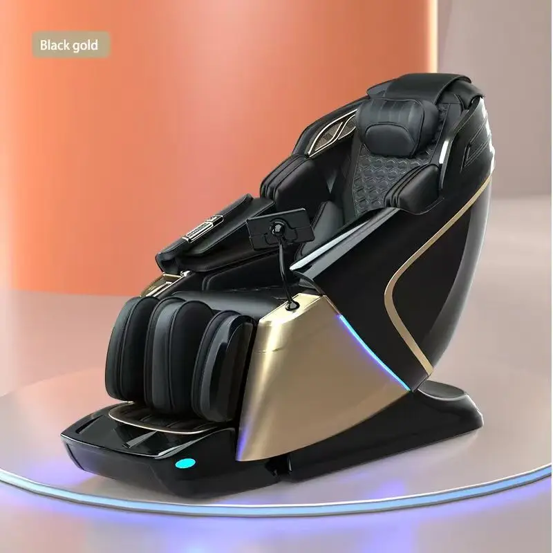 Luxury Full Body Massage Chair Popular Dual Core 4D Zero Gravity Body Scan Direct Supply Massage Chair
