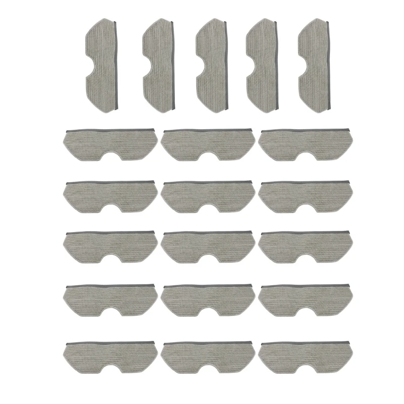 Kehrroboter-Mopptuch-Ersatzteil, Kehrroboter-Ersatztücher, Wischpad, Vliesstoff-Mopppad für Reinigungszwecke