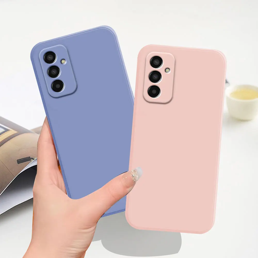 For Samsung Galaxy M13 F13 M22 M11 M54 F54 M53 M52 M33 M14 M10 M12 M01Core Case Funda Quantun3 Jump2 Cover Silicon Protect Coque