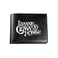 Insane Clown Posse Logo Design Business Mens Casual Elegant Simple Practical Quality Wallet Stylish Printing Graphic Creative Ch