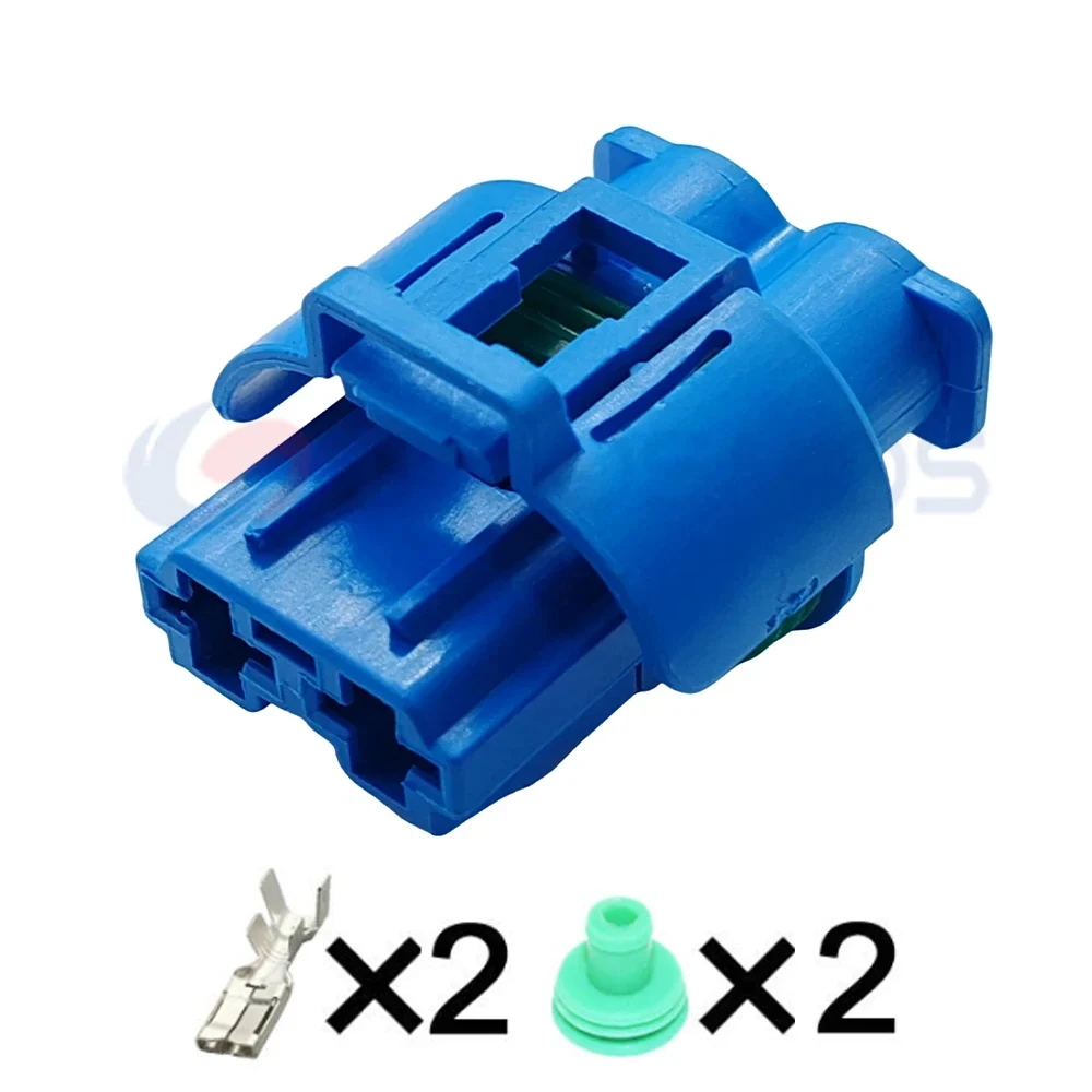 

1/5/10 set2 Pin Waterproof Connector Air Conditioning Fan Blower Resistor Plug 1544662-2 1544678-3 1544650-2 For Peugeot Citroen