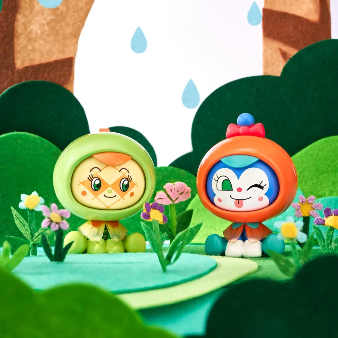 Kayou Anpanman Spinning Fun Blind Box Lovely Face Changing Doll Ornament Anime Peripheral Collectible Toys Gifts Cartoon Fans view 5