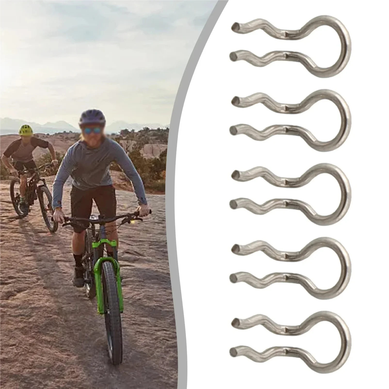 

Spring Clip Disc Brake Caliper for Bicycle Durable Stainless Steel Shimano XT SLX XTR Compatible Cycling Parts Accessories