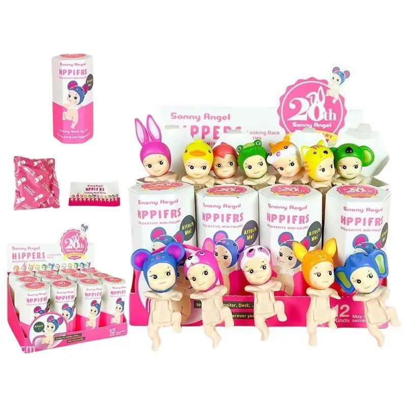 6/12pcs 소니 엔젤 벚꽃 봄 시리즈 블라인드 박스 시리즈 모델 한정 컬렉션 피규어 크리스마스 발렌타인 데이 선물 장난감