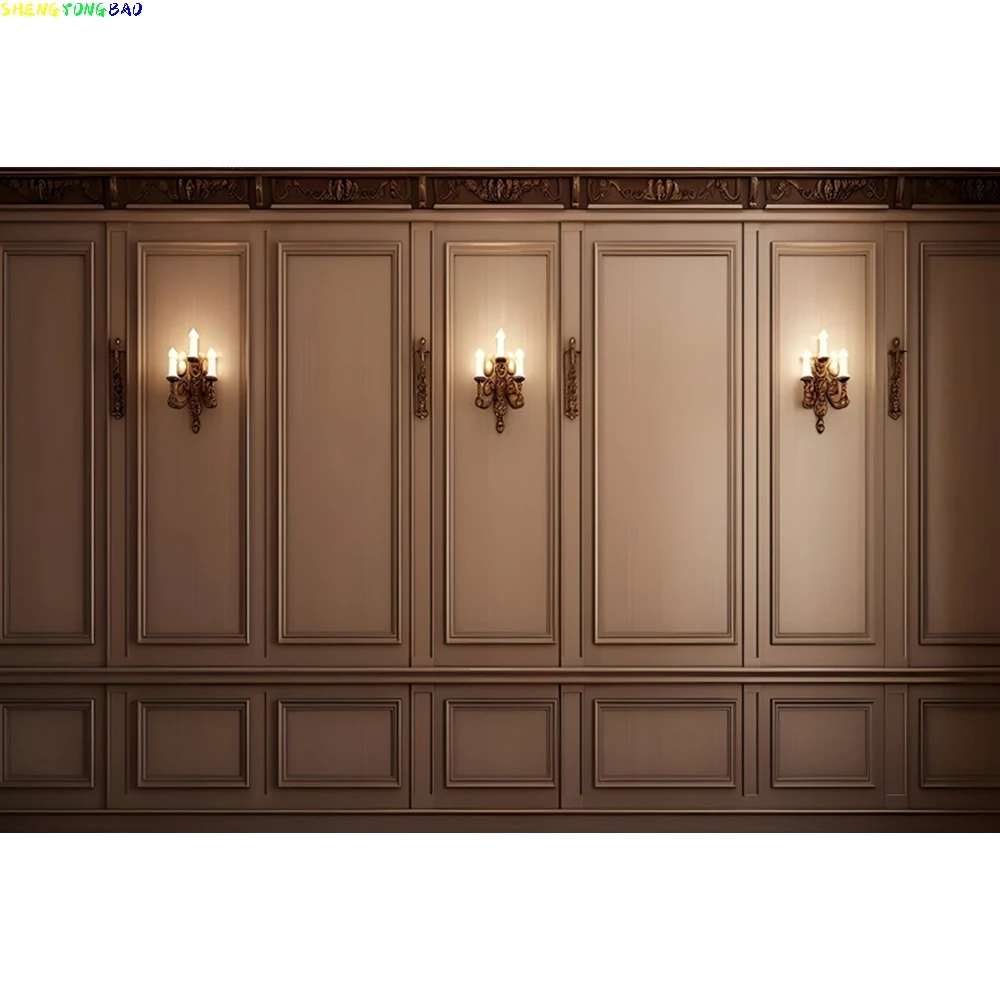 

Retro Europe Wall Backdrop for Photography Vintage Castle Palace Wedding Party Adults Portrait Interior Background Photo Studio