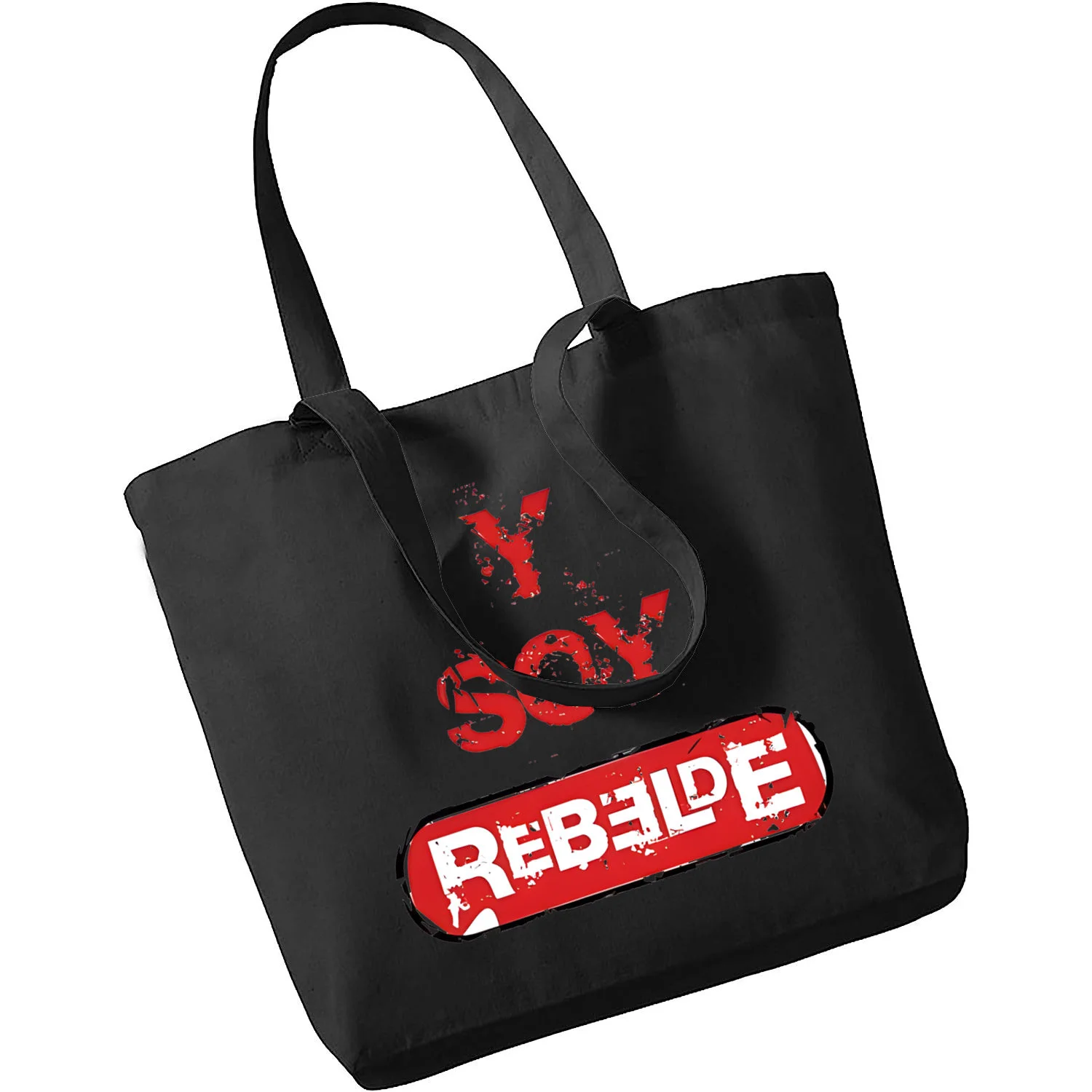 Rebelde RBD grande borsa di tela Harajuku donna Casual ToteBag modello stampato borsa di tela