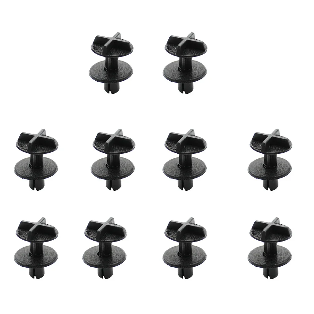 10PACK Nylon Battery Cover and Cowl Panel Clip Fasteners 9mm Holes for Land Rover Range Rover Discovery Sport