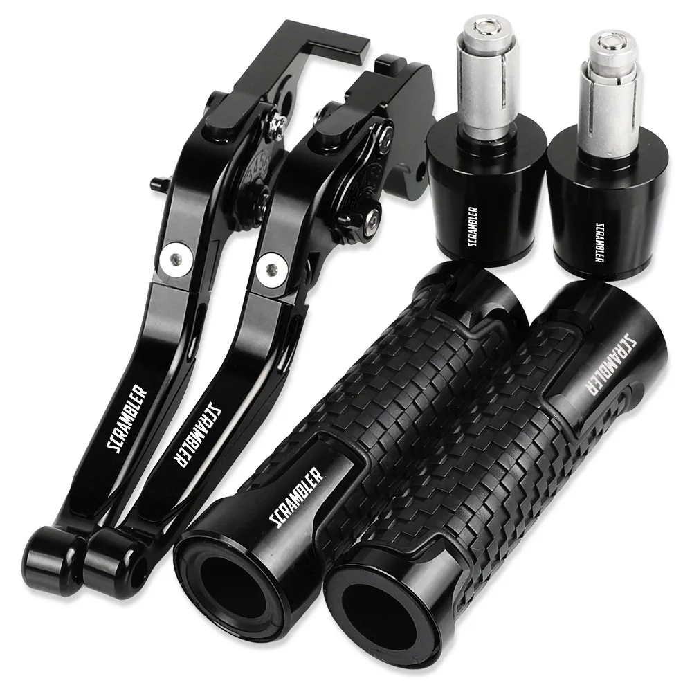 

SCRAMBLER 1100 SPORT Motorcycle Aluminum Brake Clutch Levers Handlebar Hand Grips ends For DUCATI SCRAMBLER1100 SPORT 2018 2019