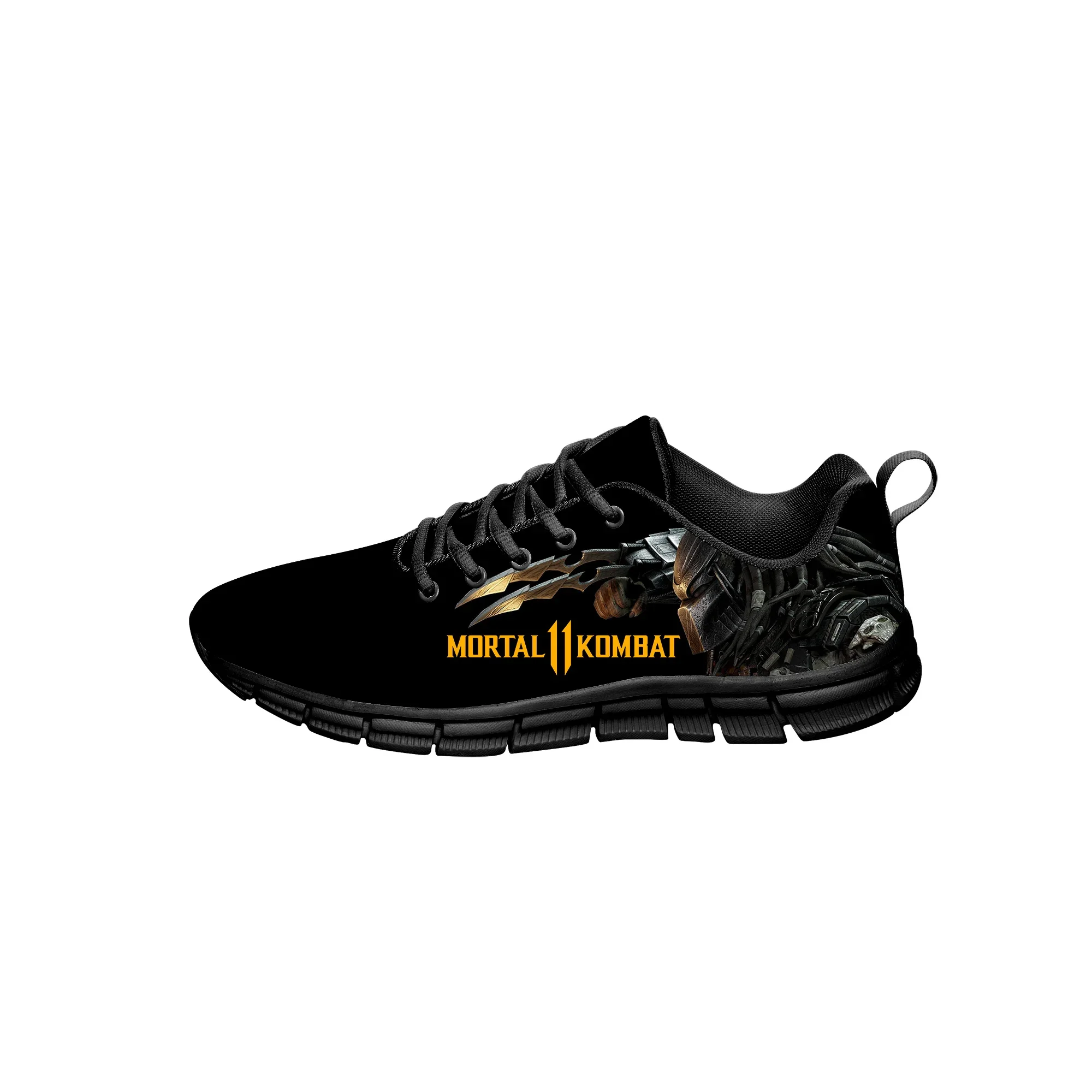 Game Mortal Kombat Sneakers Mens Womens Teenager Hot Cool Fashion Casual Shoes Canvas Running 3D Printed Shoes Lightweight Shoe