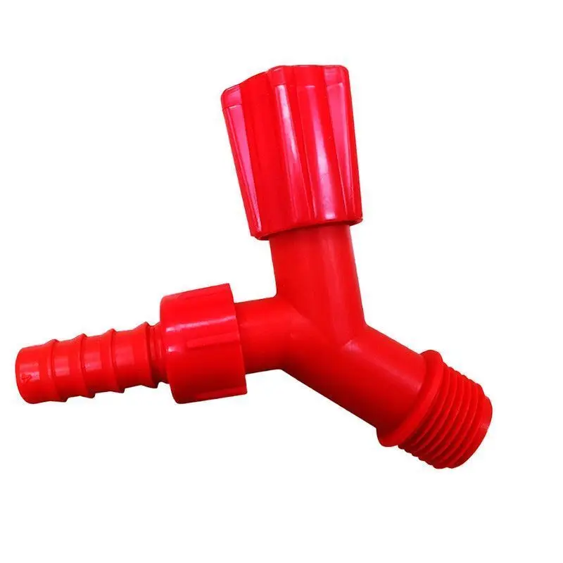 Faucet For Tank And Garden Red 3/4 Beak