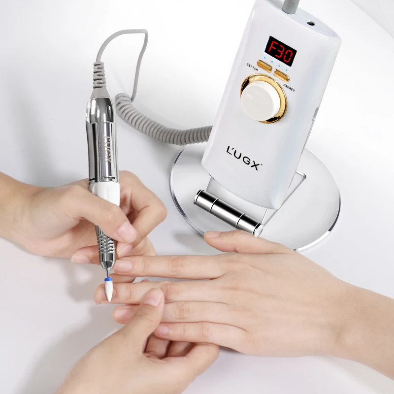 Customizable Private Label 30000 Rpm Professional Cordless Portable Electric Rechargeable Nail Drill Machine