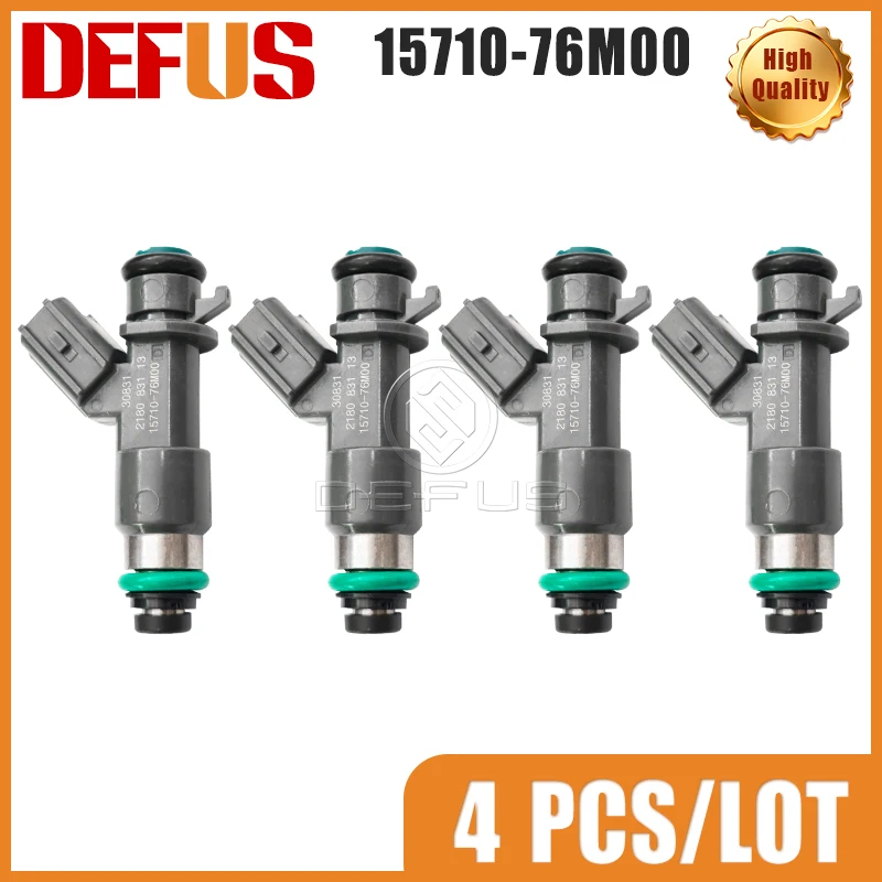 DEFUS 4/6/8PCS 15710-M-76M00 Fuel injector for Suzuki Celerio/Alto 800/Alto K10 2nd Gen Engine Replacement Nozzle