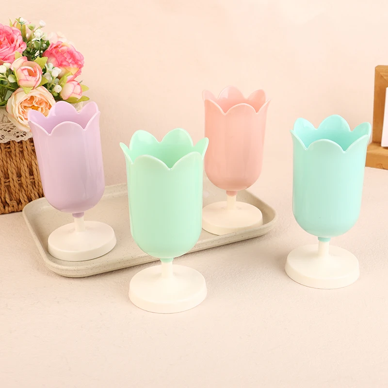 Creative Flower Pen Holder Desktop Storage Pen Ornaments Desk Organizer Stationery