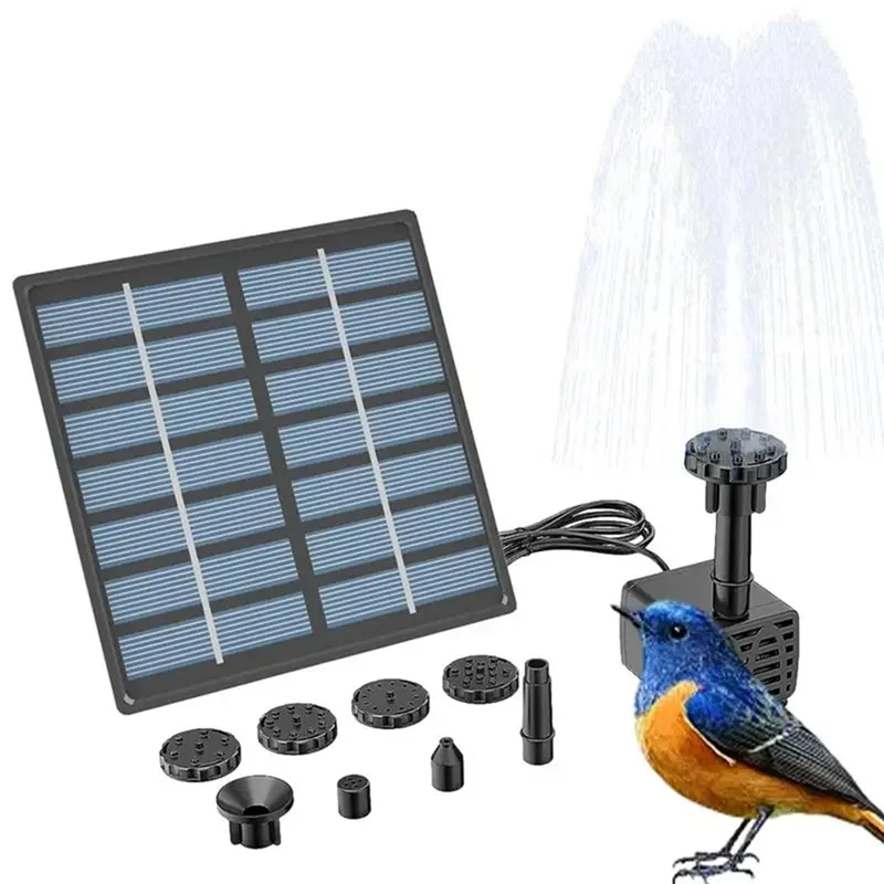 مجموعات نافورة الشمسية نوافير حمام السباحة العائمة نوافير صغيرة نوافير حمام السباحة نوافير الحديقة نوافير الفناء-BAAQ #3
