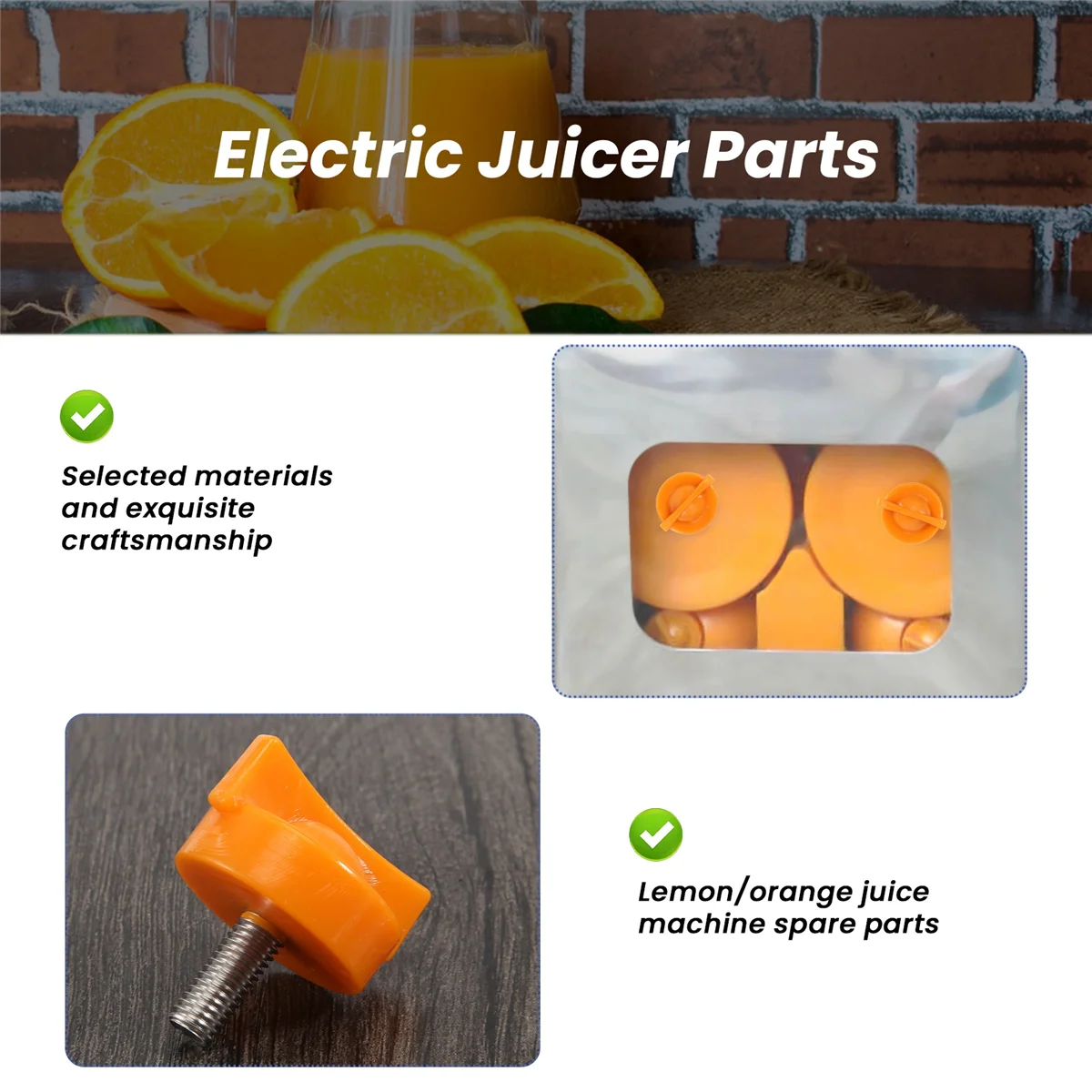 2 Pcs for XC-2000E Electric Orange Juicer Machine Parts Juice Extractor Spare Parts Juicing Machine Parts