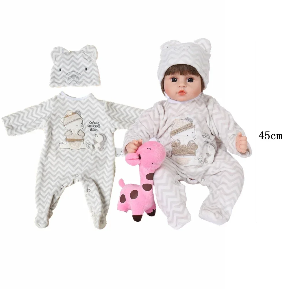 CHICIRIS Kits de poupées de 22 Pouces, poupées en Vinyle Souple, pi