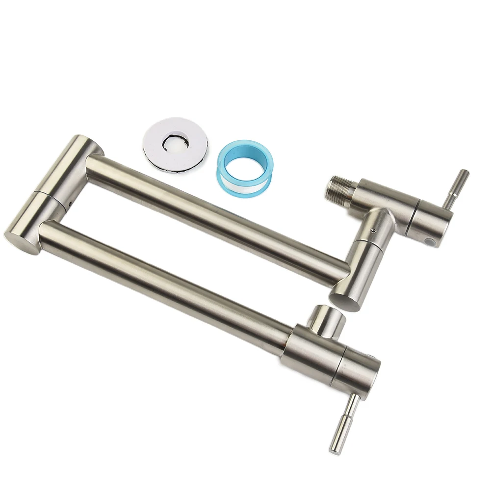 High Grade High Quality Practical To Use Brand New Wall Mounted Faucet Swivel Folding Wall Mounted Kitchen Fauce