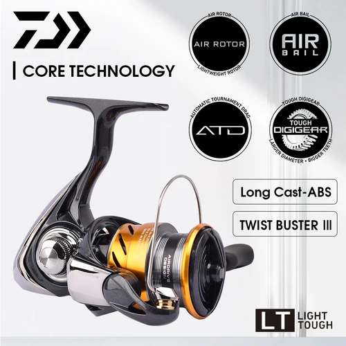 Imagen 2 del producto Carrete giratorio de pesca DAIWA 2024 REVROS CS LT 1000-6000 carretes de pesca 5KG/10KG/12KG potencia 5,3: 1/6,2:1 carretes giratorios de agua de mar