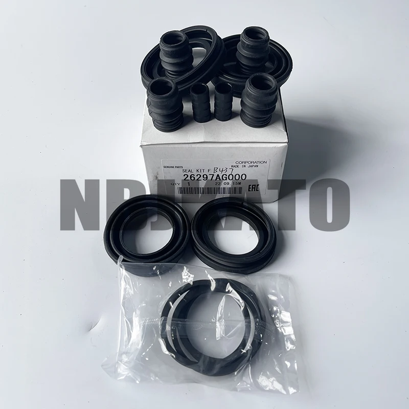 NBJKATO Brand New Genuine Front Brake Cylinder Caliper Repair Kit 26297AG000 For Subaru Forester Impreza Legacy