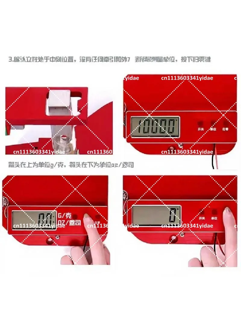 MT10 Ducted RC Propeller Motor Tensile Test Stand 10KG Tensile Gauge Current Power