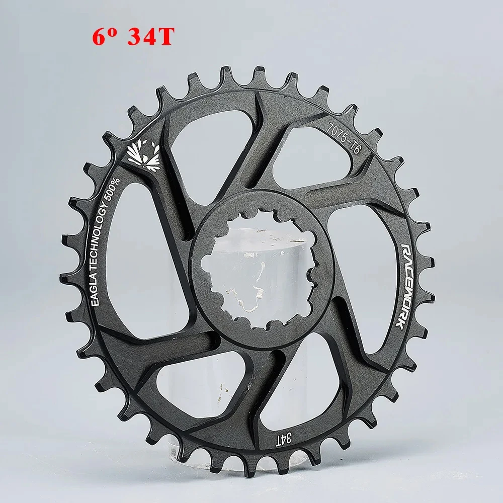RACEWORK MTB Fahrrad Kettenblatt 11/12 Geschwindigkeit Schmal Breit 32T 34T 36T 38T Für SRAM XX1 X9 XO X01 GX Eagle NX – Detail 12
