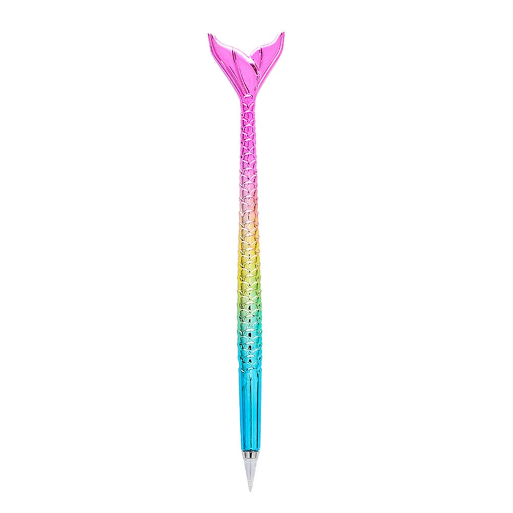 Cartoon Mermaid Ballpoint Pen Creative Gel for Kids Students Drawing Writing Colorful Ink Pen