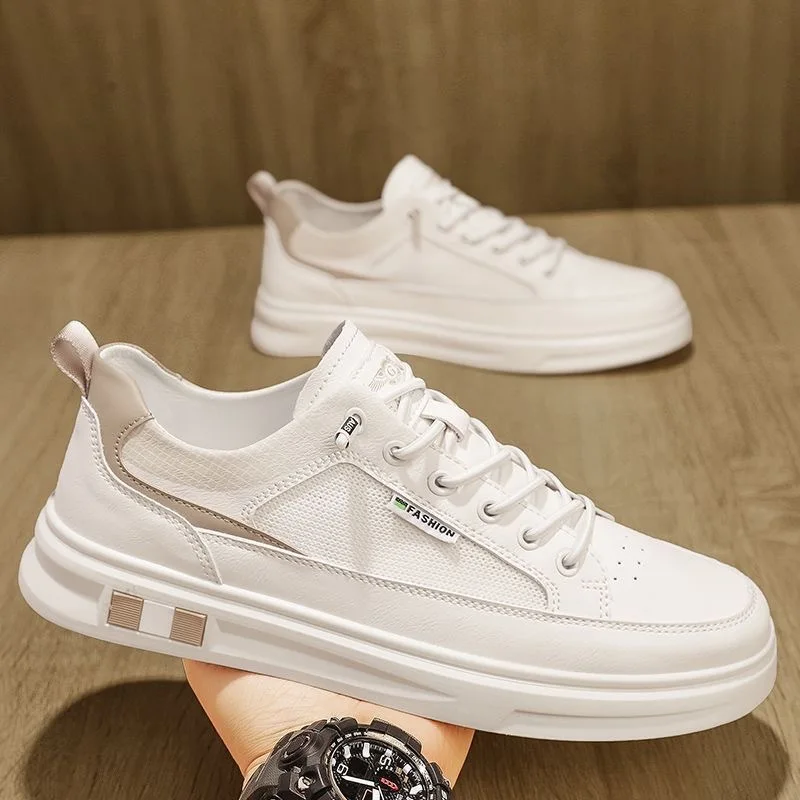 

Men's Summer Breathable Versatile Thick Soled Sports Leisure Board Shoes Outdoor Running Trendy Casual Footwear
