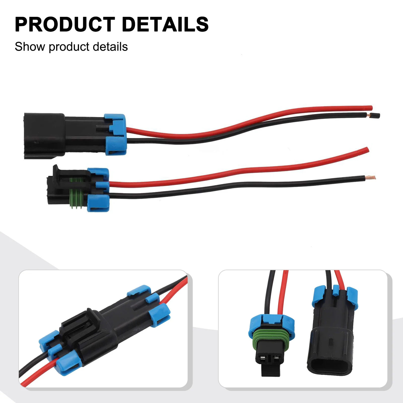 

Easy Installation Electrical Connector Wire Length AWG DT Connectors Male Truck Spare Part Vehicles Rubber Seal