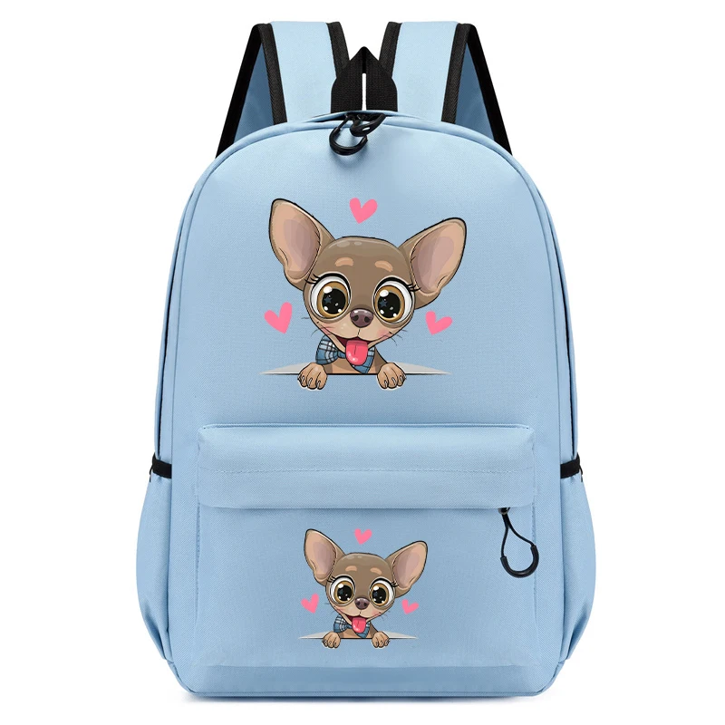 Cute Cartoon Dog Kids School zaino Bag borsa da scuola per cartoni animati per bambini Anime Kindergarten Bookbag Animals Manga School Bag