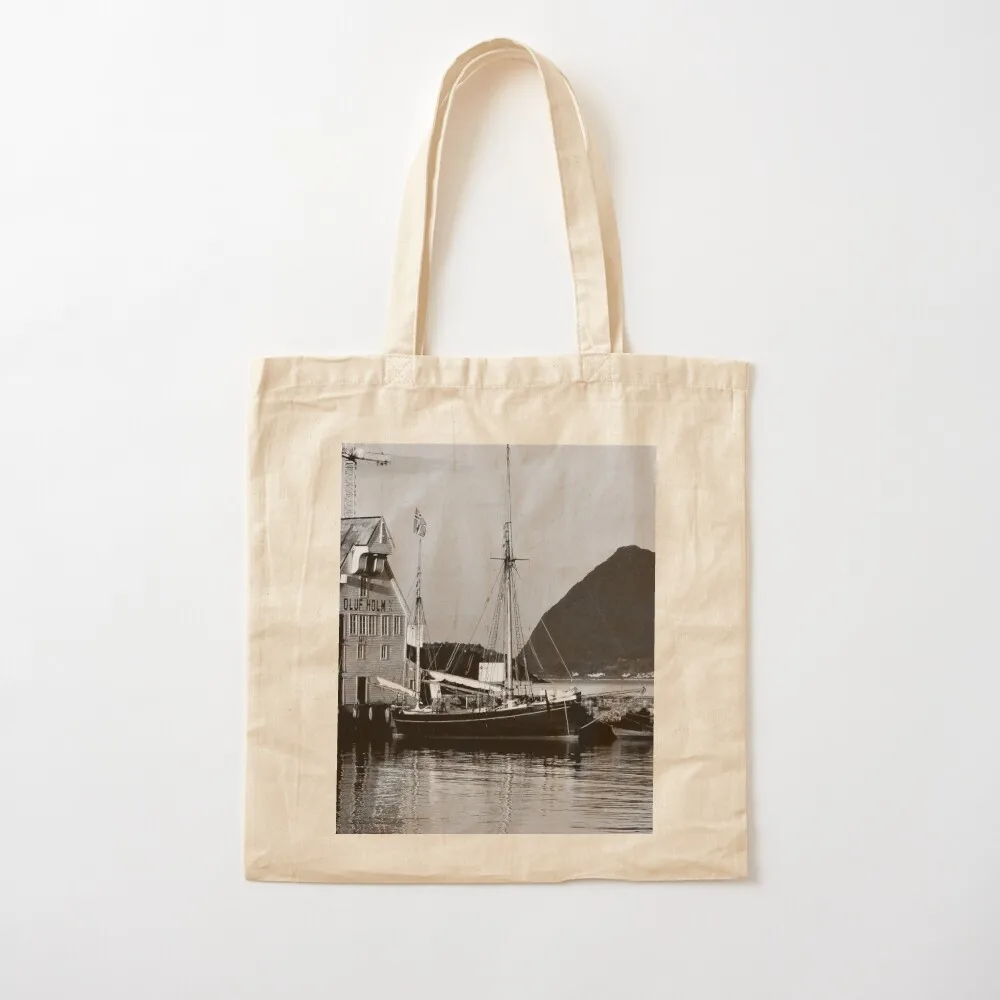 

alesund Tote Bag custom bags Women's handbag university shopper bag Canvas Tote Bag