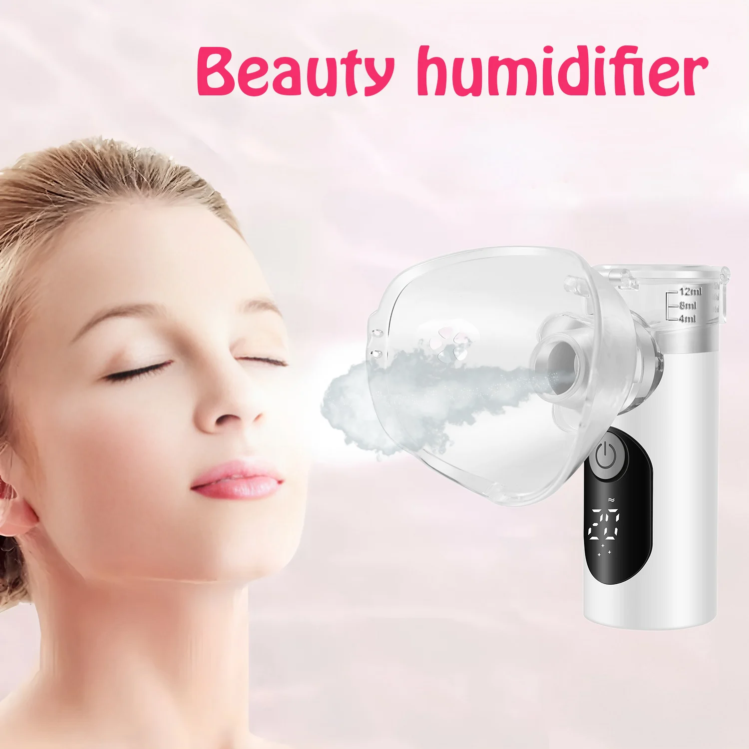Mini Household USB Mist Facial Sprayer Humidifier Nebulizer Face Steamer Moisturizing Beauty Instruments Face Skin Care Tools